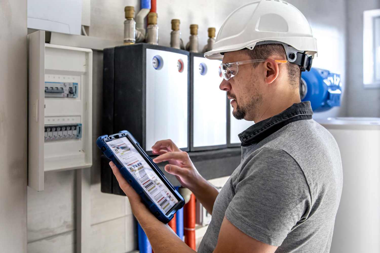 Industrial plant energy audit
